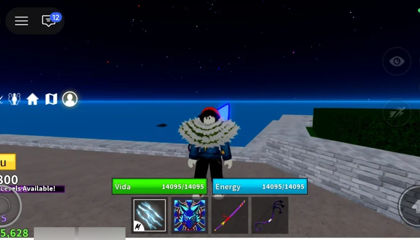 Contas de blox fruits levei 2800 com kitsune ingerida