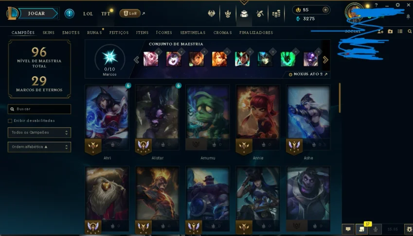 Conta Com Mmr De Gm, Para Jogar Na Mesma Queue De Proplayers