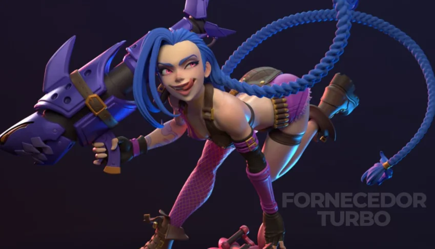 Jinx Arcane - Stl 3D