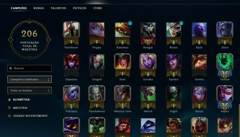 Conta Lol Gold 1 80 Champs 69 Skins