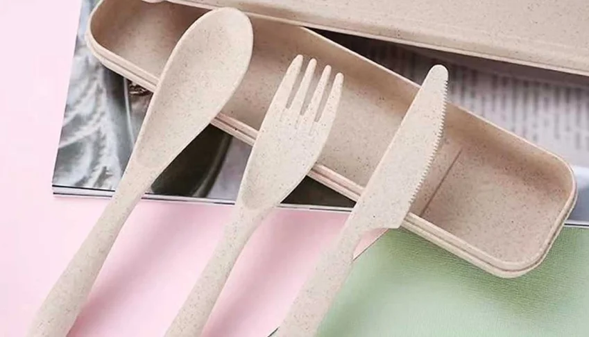 Kit Talher Sustentável com Estojo Personalizado