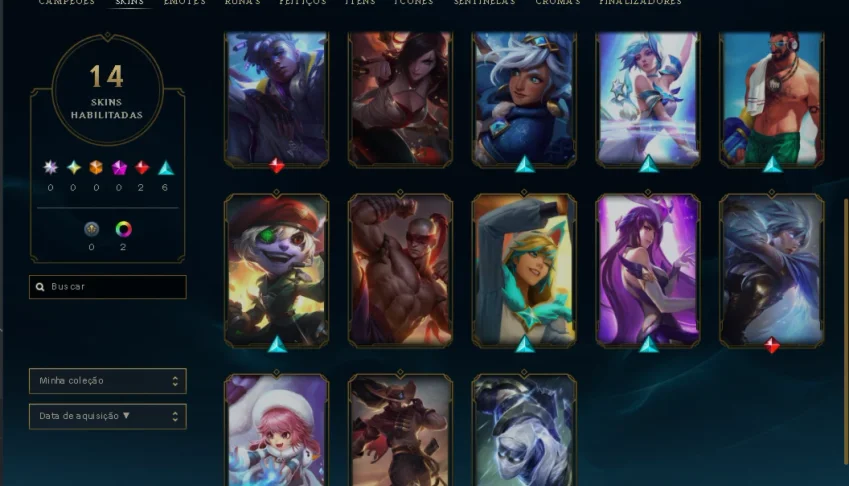 Conta platina 4 upada a mão