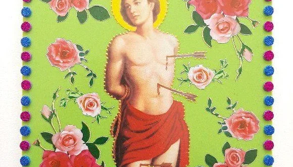Quadrinho de Azulejo "São Sebastião"