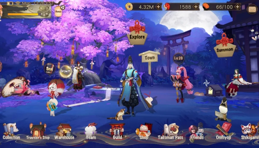 Conta do Onmyoji Mobile LEV 27