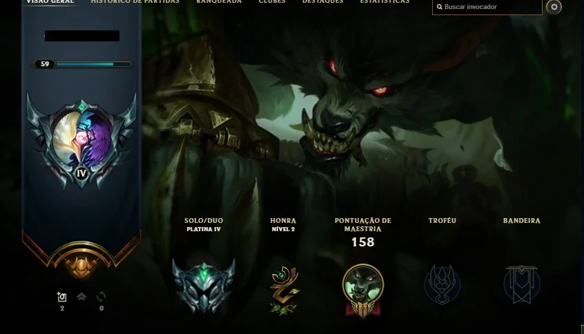 CONTA DE LOL PLAT 4 // MMR ALTO // 4K DE EL NO ESPOLIO