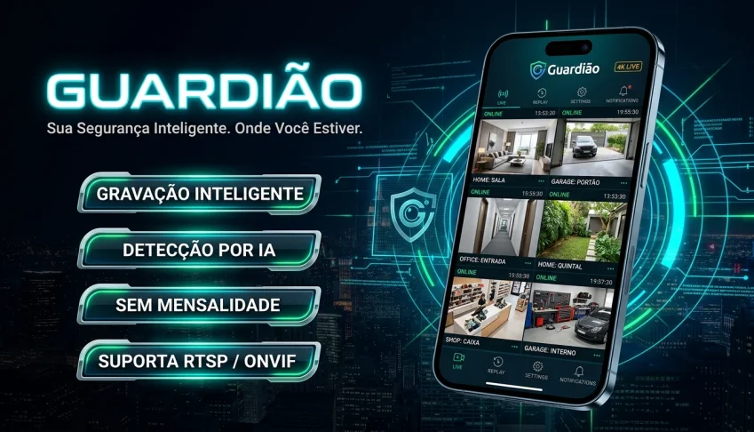 Transforme Qualquer Celular Em Um Nvr Profissional