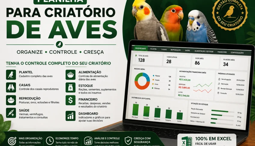 A Gestão Do Seu Criatório Em Um Só Lugar!