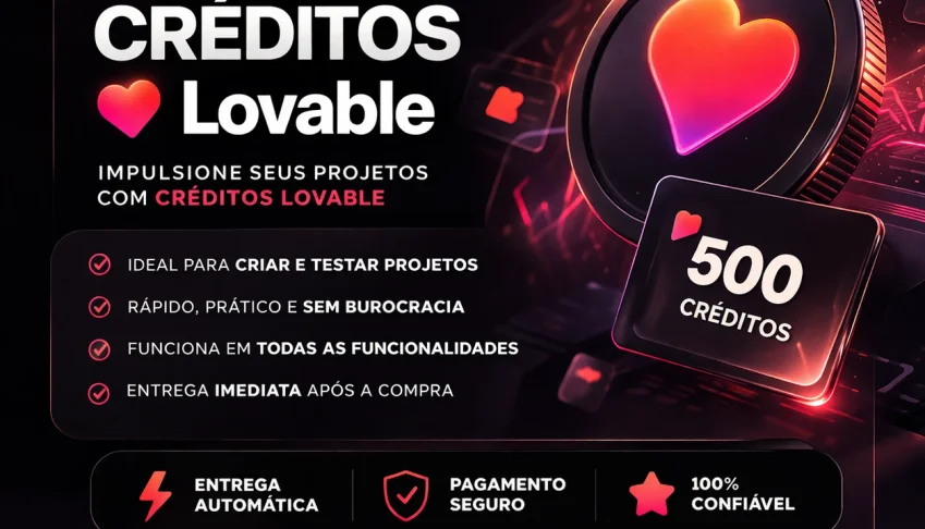500 Créditos Lovable