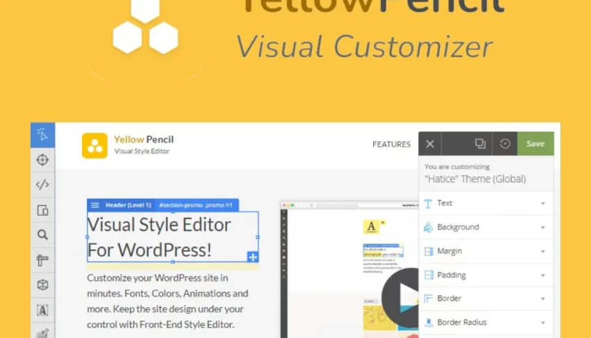 Transforme Seu Site WordPress com o Plugin YellowPencil