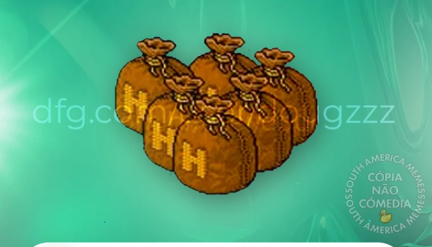 HABBO SACOLA DE 20C - MUITAS UNIDADES