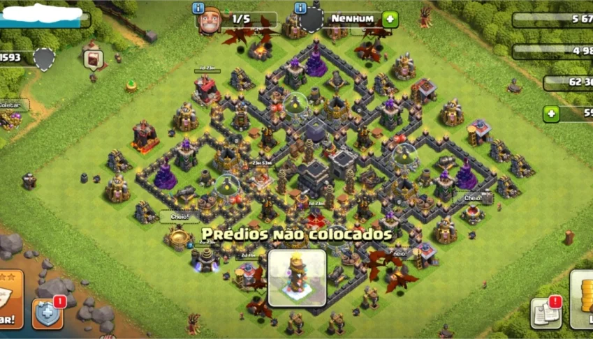 Clash of clans cv 9