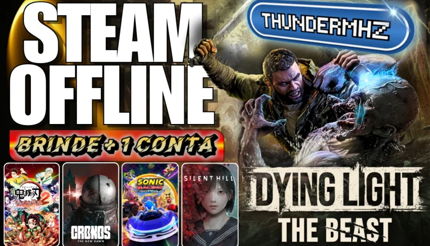 Dying Light - The Beast Deluxe - Conta Steam OFFLINE +BRINDE