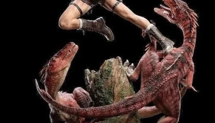 Lara Croft Tomb Raider Lost Valley 3D STL