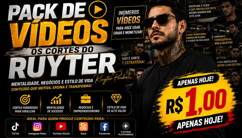 +420 Cortes do Ruyter Poubel-TikTok, Reels, Shorts, Kwai etc