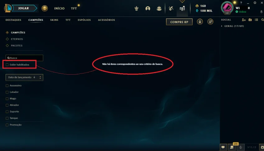 Conta League of Legends LVL 382 Platina