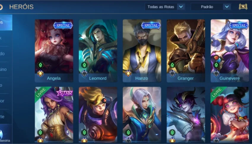 Conta Mobile Legends