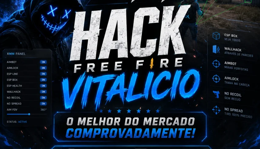 Hack/Cheat - Free Fire Painel Com Bypass