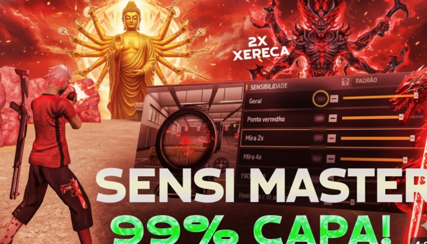 Configuração de Elite GOD - Free Fire Sensi Master