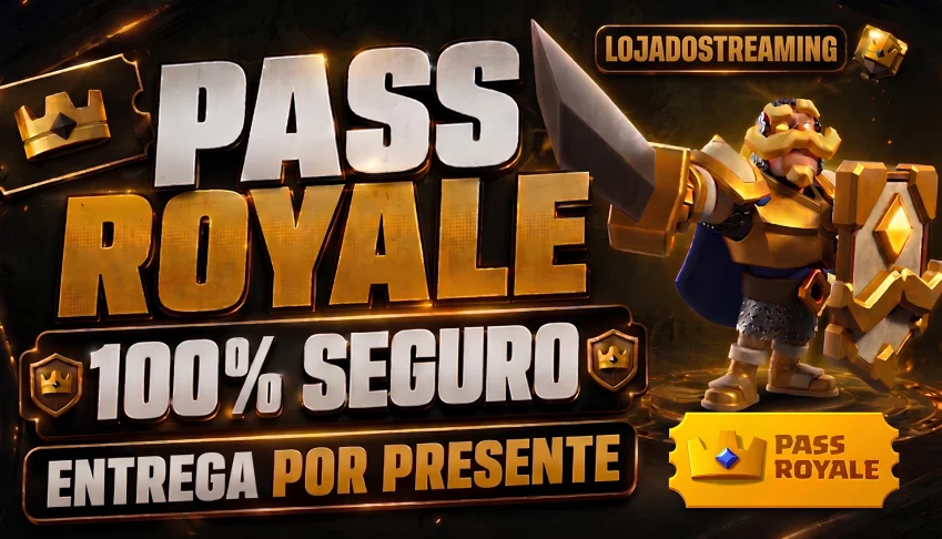 Pass Royale Com Desconto (Entrega Por Presente)