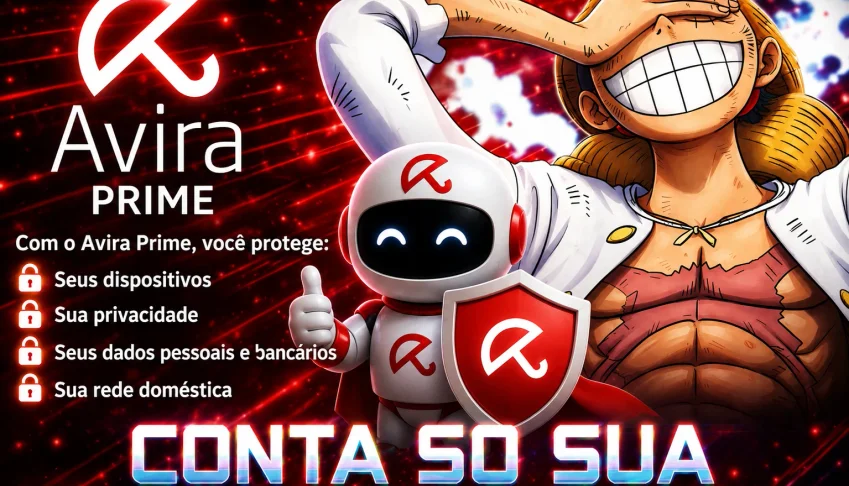Avira Antivirus E Vpn+Conta So Sua+ (30 DIAS)