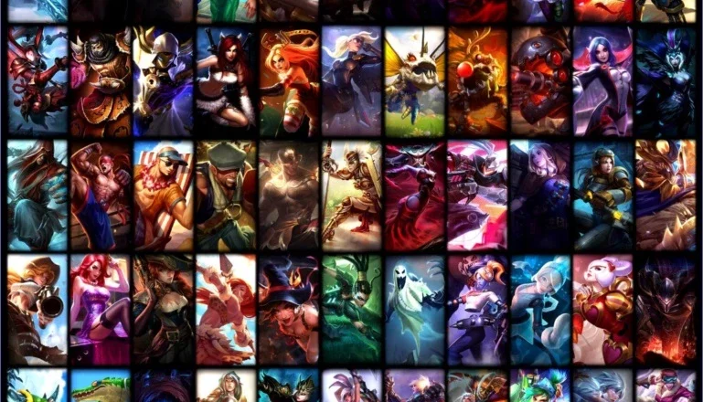 Conta League of Legends Unranked + 100 Skins