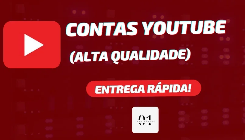 CONTAS YOUTUBE NOVAS + 100 INSCRITOS [ALTA QUALIDADE]