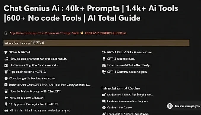 Chat Gpt 40K Prompts + 1.4K Ai Tools + Entrega Automatica