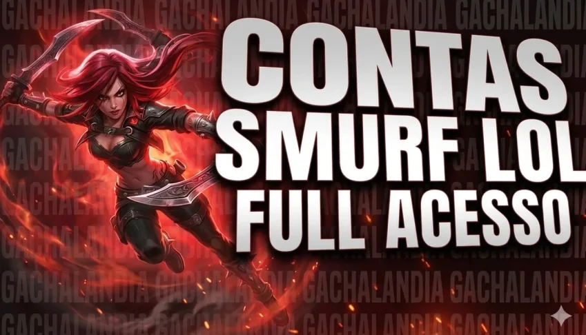 Contas Smurf Lol | League Of Legends | Full Acesso Br/Latino