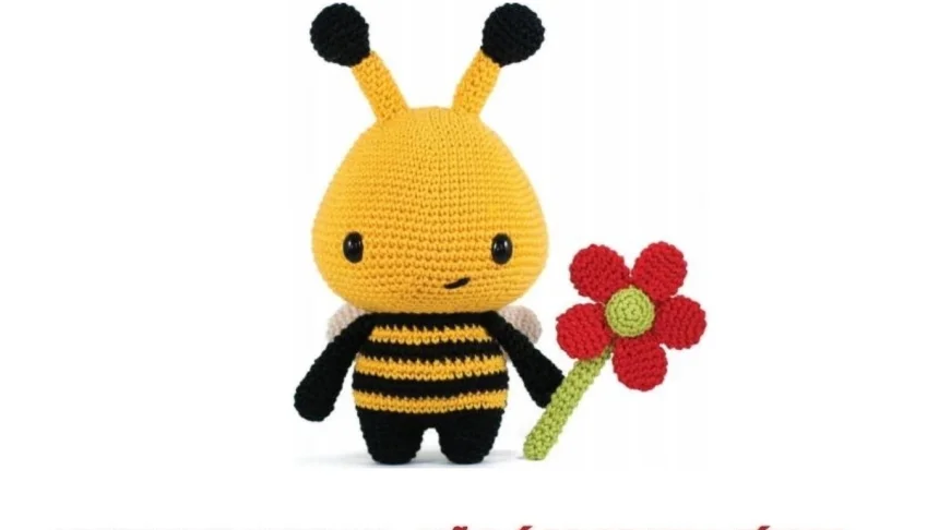 Receita Amigurumi em PDF - Abelha