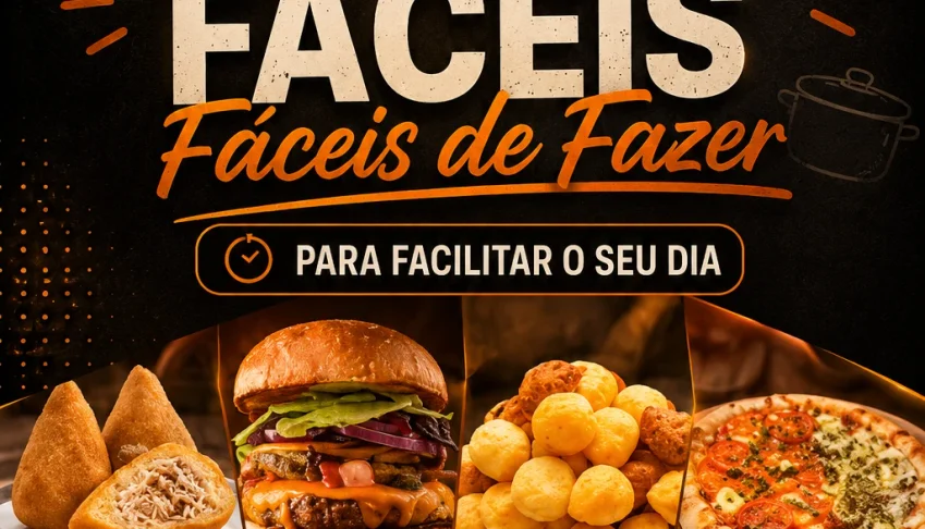 200 Receitas - Salgados, Torta, Salgadinho, Humburguer, Doce