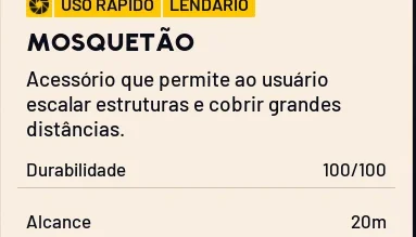 Mosquetão Arc Raiders