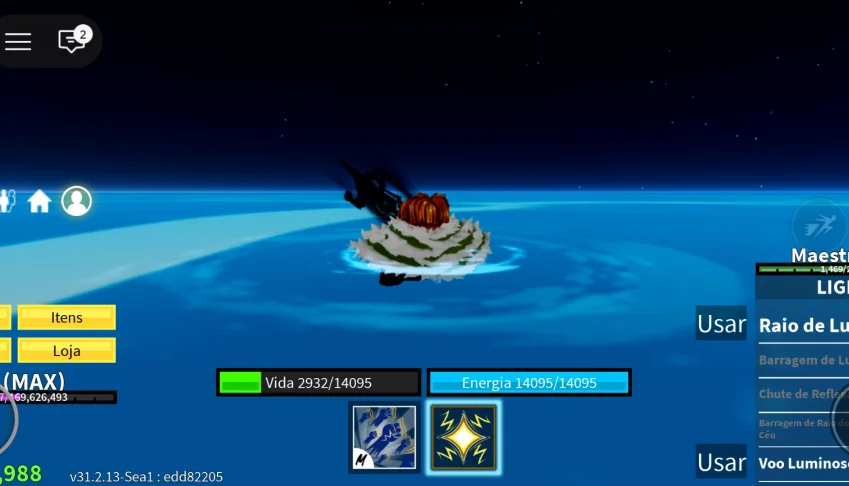 Conta de blox fruits level máximo