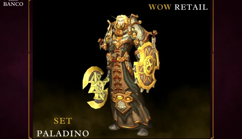 World of Warcraft - Transmog de armadura PALADINO