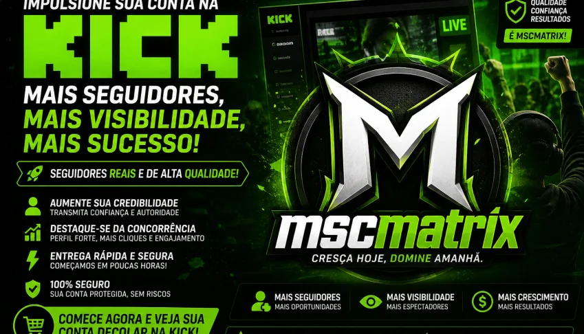 🔥Seguidores Kick De Alta Qualidade - Estamos On 🟢