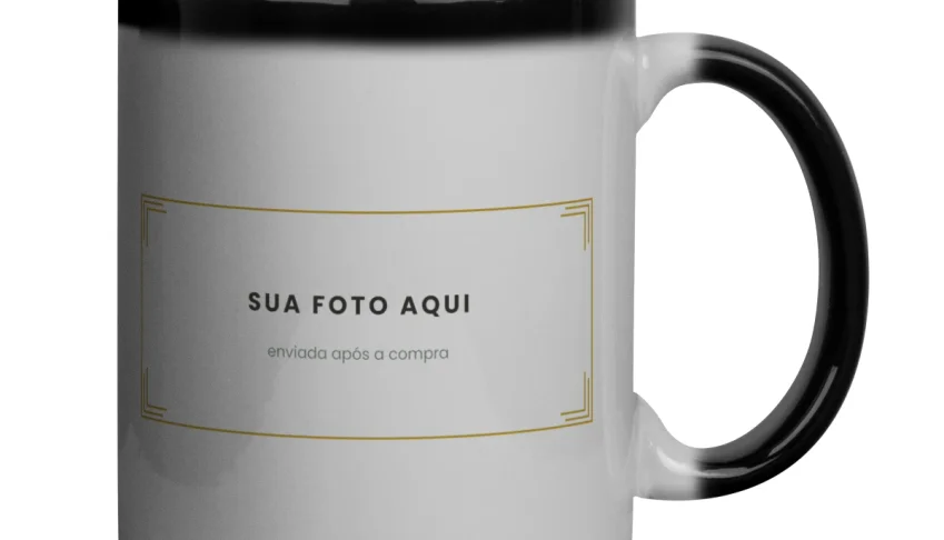 Caneca Mágica Personalizada com Foto