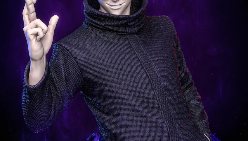 Gojo Satoru - Jujutsu Kaisen - Arquivo Stl - P/Impressão 3D