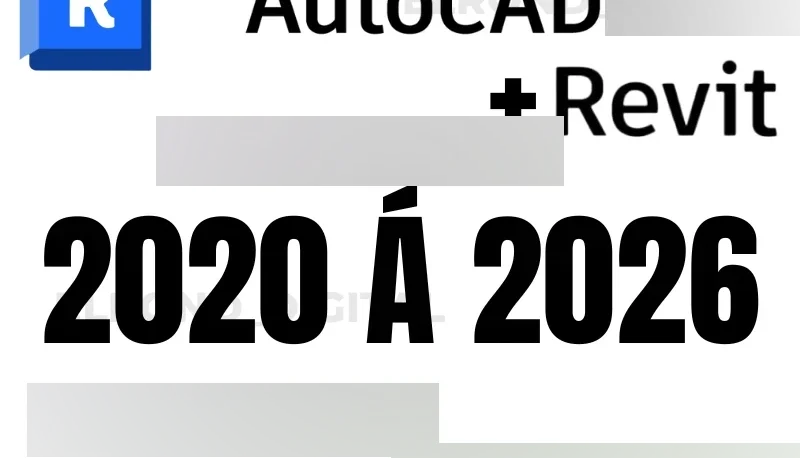 Autocad + Revit para windows - original