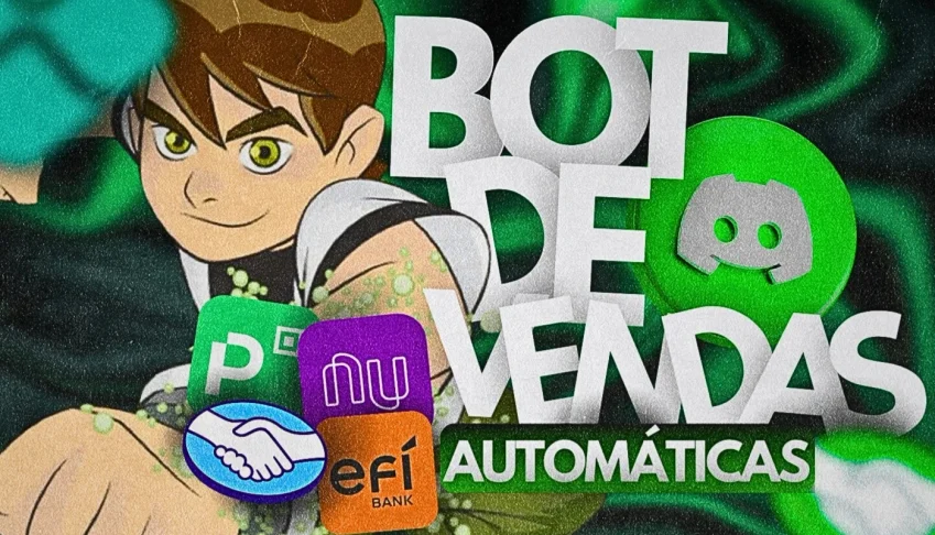 Bot de Vendas Automáticas para DISCORD (PREMIUM)