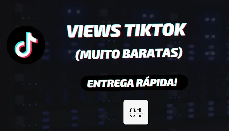 [Muito Barato] Visualizações Tiktok