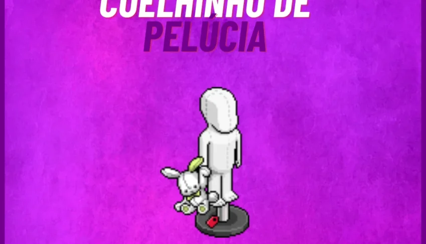 Habbo Coelhinho De Pelúcia