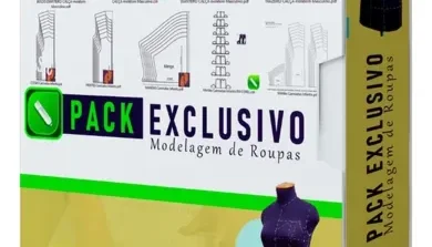 Pack Exclusivo Modelagem + De 340 Moldes E Bônus