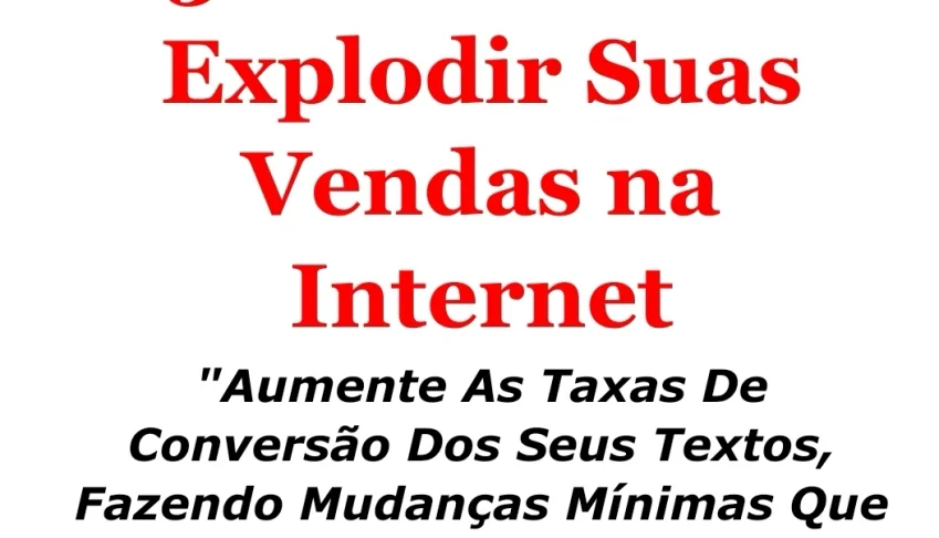 E-book como explodir vendas no marketing digital