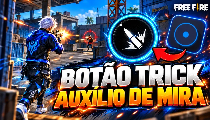Botão Trick FF | Auxílio de Mira para Free Fire