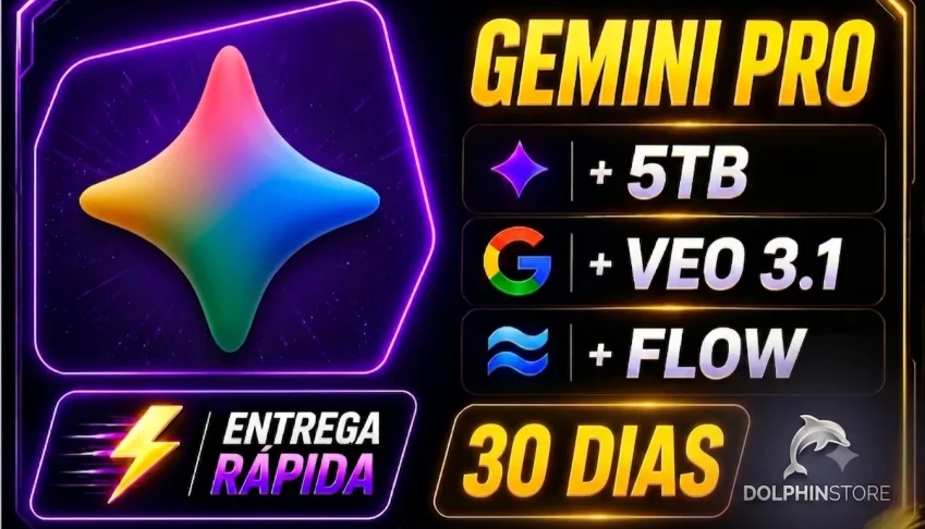 đ Gemini AI PRO + Veo 3.1 + Nano Banana | Convite no Email