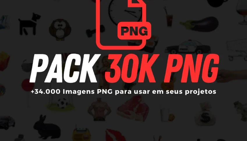Super Pack 34 Mil Imagens PNG - Fundo Transparente