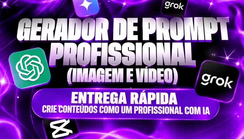 Gerador de Prompt Profissional (Imagens e Videos) O MELHOR!