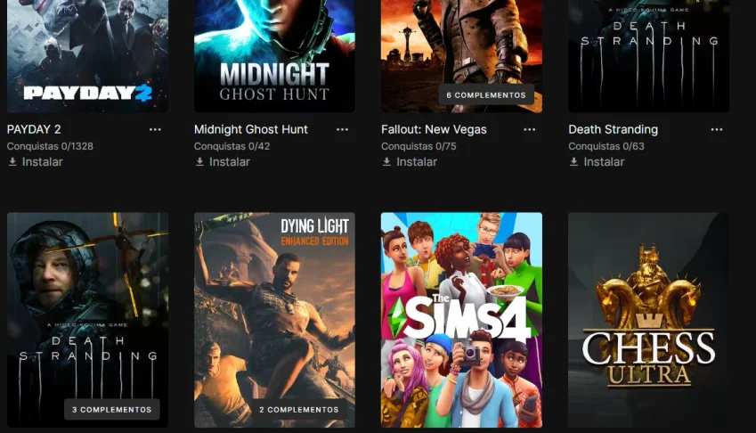 Conta epic games com mais de 50 jogos