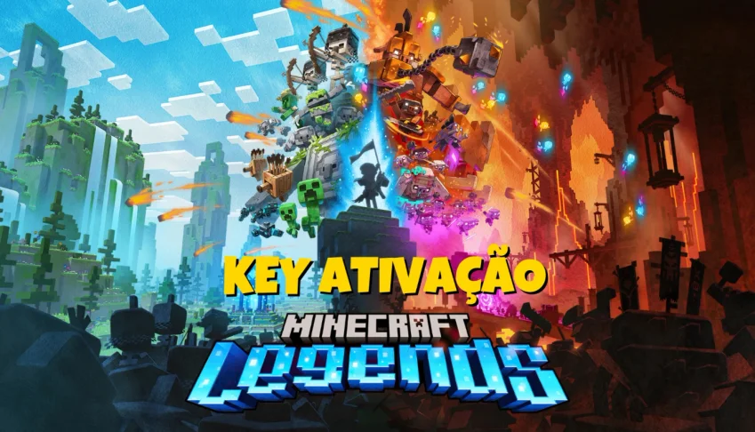Minecraft Legends - PC ou XBOX Código/Key (25 Dígitos)