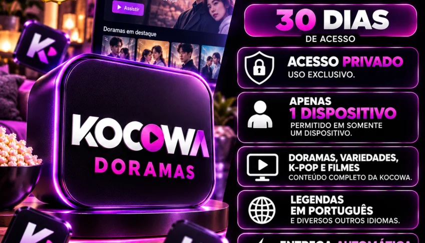 🎬 Kocowa Doramas | Tela Privada [30 Dias]