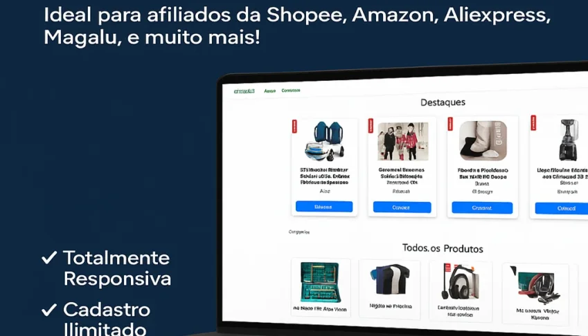 Sistema "Loja link de afiliados"